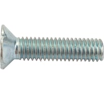 Винт Качественный КРЕПЕЖ потай с метр. резьбой, DIN 965, 6x25, 100 шт 0200887 КЧ