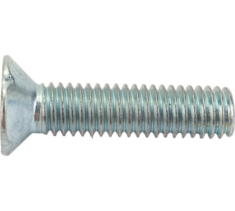 Винт Качественный КРЕПЕЖ потай с метр. резьбой, DIN 965, 6x25, 100 шт 0200887 КЧ