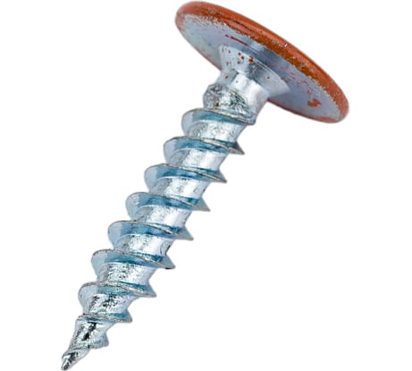 Прессшайба Качественный КРЕПЕЖ 4.2х19 мм, коричневая медь RAL 8004, острая, 250 шт 0300225 КЧ