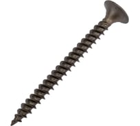 Саморез Качественный КРЕПЕЖ 3.5x41 мм, потай, частая резьба, оксид, 190 шт 0300397 КЧ