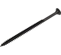 Саморез Качественный КРЕПЕЖ 4.2x70 мм, потай, частая резьба, оксид, 220 шт 0500407 КЧ