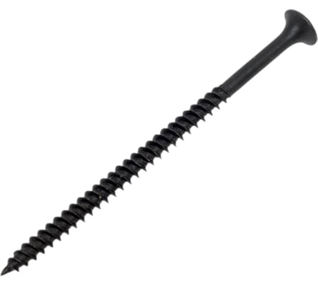 Саморез Качественный КРЕПЕЖ 4.2x70 мм, потай, частая резьба, оксид, 310 шт 1000407 КЧ