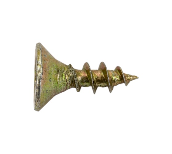 Шуруп Качественный КРЕПЕЖ желтый цинк 4,0x12, 650 шт. 0300451 КЧ 1