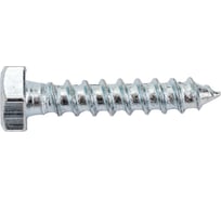 Шуруп с шестигранной головкой Качественный КРЕПЕЖ 6х30, 150 шт. 0300537 КЧ