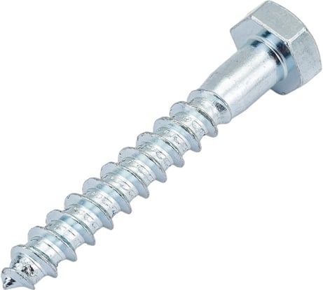 Шуруп с шестигранной головкой Качественный КРЕПЕЖ 10х70, 35 шт. 0500573 КЧ