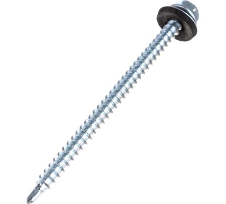Кровельный саморез крепежная техника цинк 4.8х80 мм, 100 шт 431012 БК