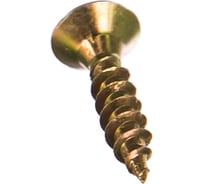 Шуруп Качественный КРЕПЕЖ желтый цинк 3.5x16, 600 шт. 0300435 КЧ