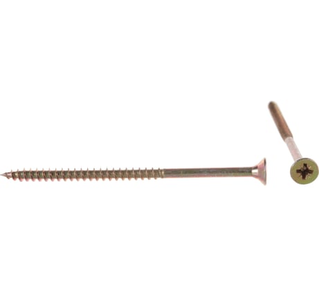 Шуруп крепежная техника жёлтый цинк 5,0x90, 130 шт. 431412 БК