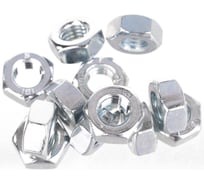 Шестигранная гайка крепежная техника DIN 934, М10, 200 шт. 493208 БК