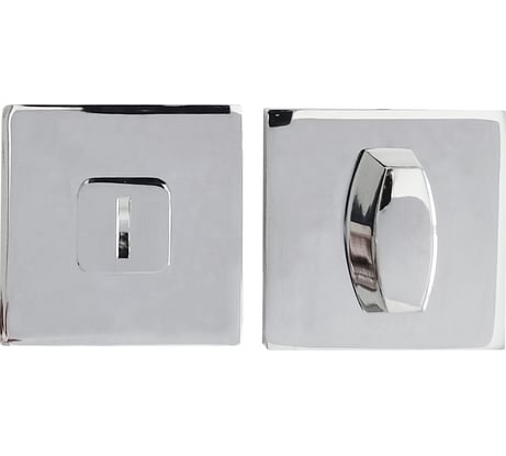 Поворотная ручка Vrata AE20AT28 квадрат 03, хром 205231