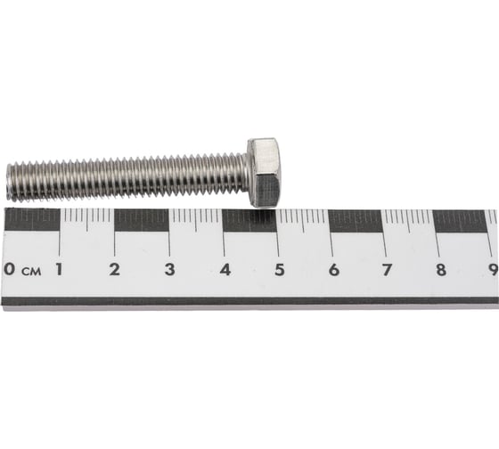 Болт Мир крепежа ISO 4017/DIN 933, М8x45, А2, 50 шт. Т0000003034