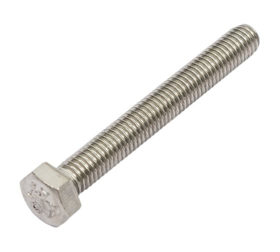 Болт Мир крепежа ISO 4017/DIN 933, М5x40, А2, 100 шт. Т0000003003