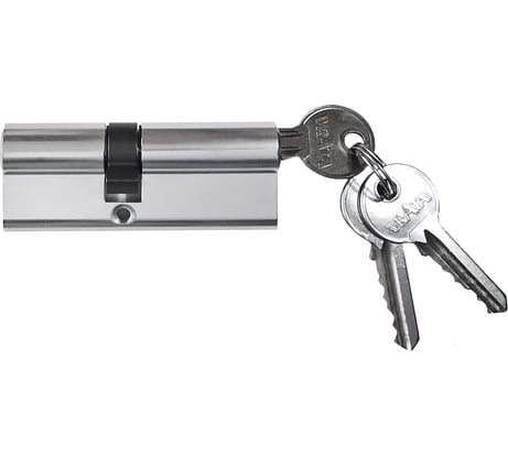 Цилиндровый механизм Vrata ЦМ 70(30/40), алюминий, 3 ключа, хром 208214
