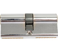 Цилиндровый механизм для китайских дверей Vrata ЦМП 70(35/35), латунь, 5 ключей, хром 208245