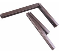 Складной кронштейн Госкреп L=380 мм, цвет антик КР.192367 13-0017340