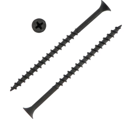 Саморез по дереву ТУНДРА 4.2x70 мм, оксид, крупный шаг, в упаковке 250 шт. 5289121