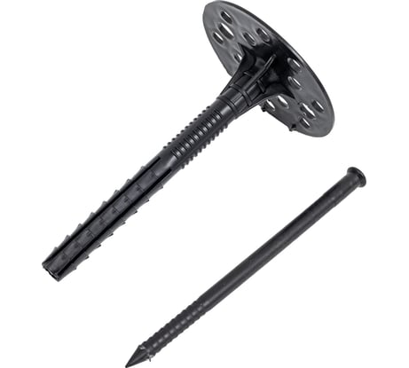 Дюбель для теплоизоляции ГОСКРЕП с пластиковым гвоздём 10х100 50 шт., пакет 4-0013740