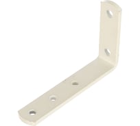 Бытовой кронштейн ГОСКРЕП 60х100х20х4,0 мм цвет белый 13-0017040