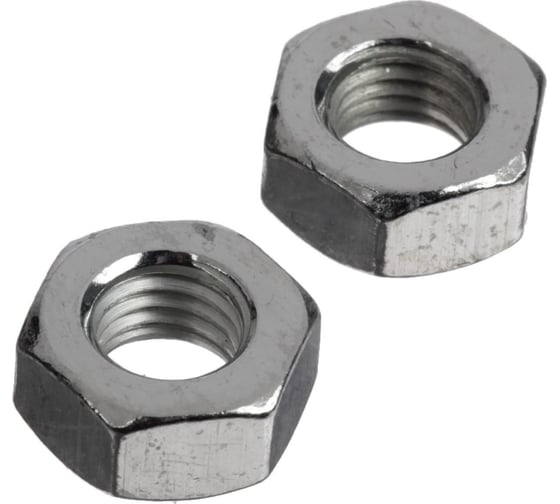Шестигранная гайка ТУНДРА krep DIN934, М10, оцинкованная, 5 кг 2615069