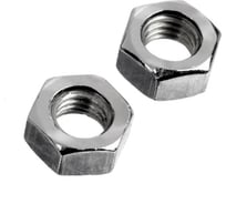 Шестигранная гайка ТУНДРА krep DIN934, М8, оцинкованная, 1 кг 9734274