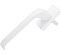 Оконная ручка ТУНДРА металлическая, белая 1552599