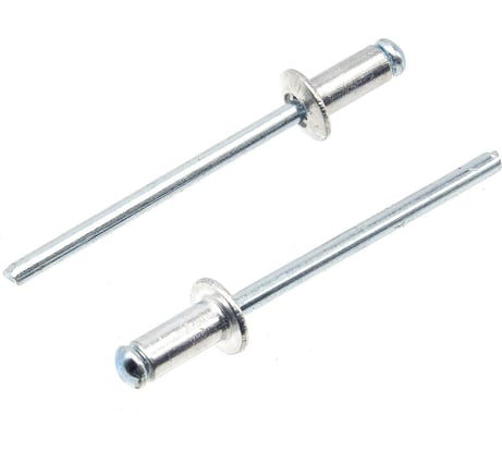 Вытяжные заклепки BOWT алюминий-сталь, 3.2x6 мм, 50 шт. A03002