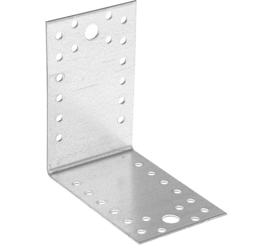 Крепежный уголок ТУНДРА 105x105x65x2 мм, 4 шт. 9634668 1