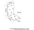 Крепежный равносторонний уголок ТУНДРА 60x60x40x2 мм, 10 шт. 9634641 2