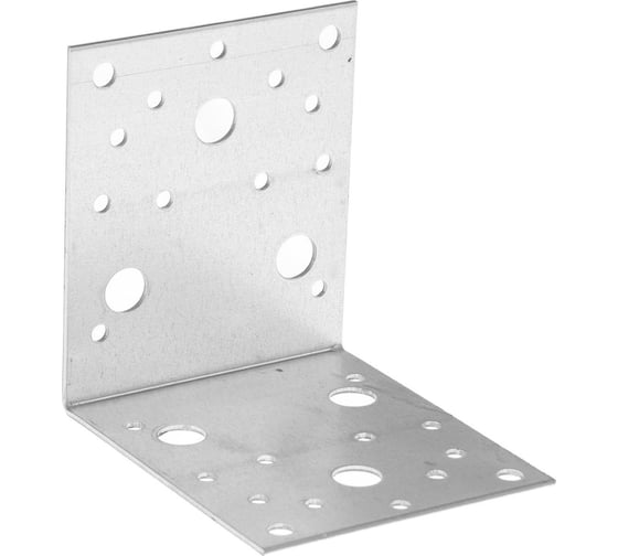 Крепежный уголок ТУНДРА 105x105x90x2 мм, 4 шт. 9634670 1