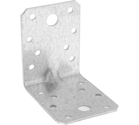 Крепежный уголок ТУНДРА 70x70x55x2.0 усил.ГОЦ, 1 шт. 9361857 1