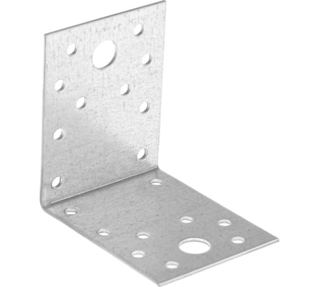 Крепежный уголок ТУНДРА 70x70x55x2 мм, 10 шт. 9634663