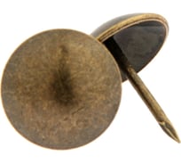 Декоративные гвозди ТУНДРА 19x22 мм, цвет бронза, в упаковке 200 шт. 4647161