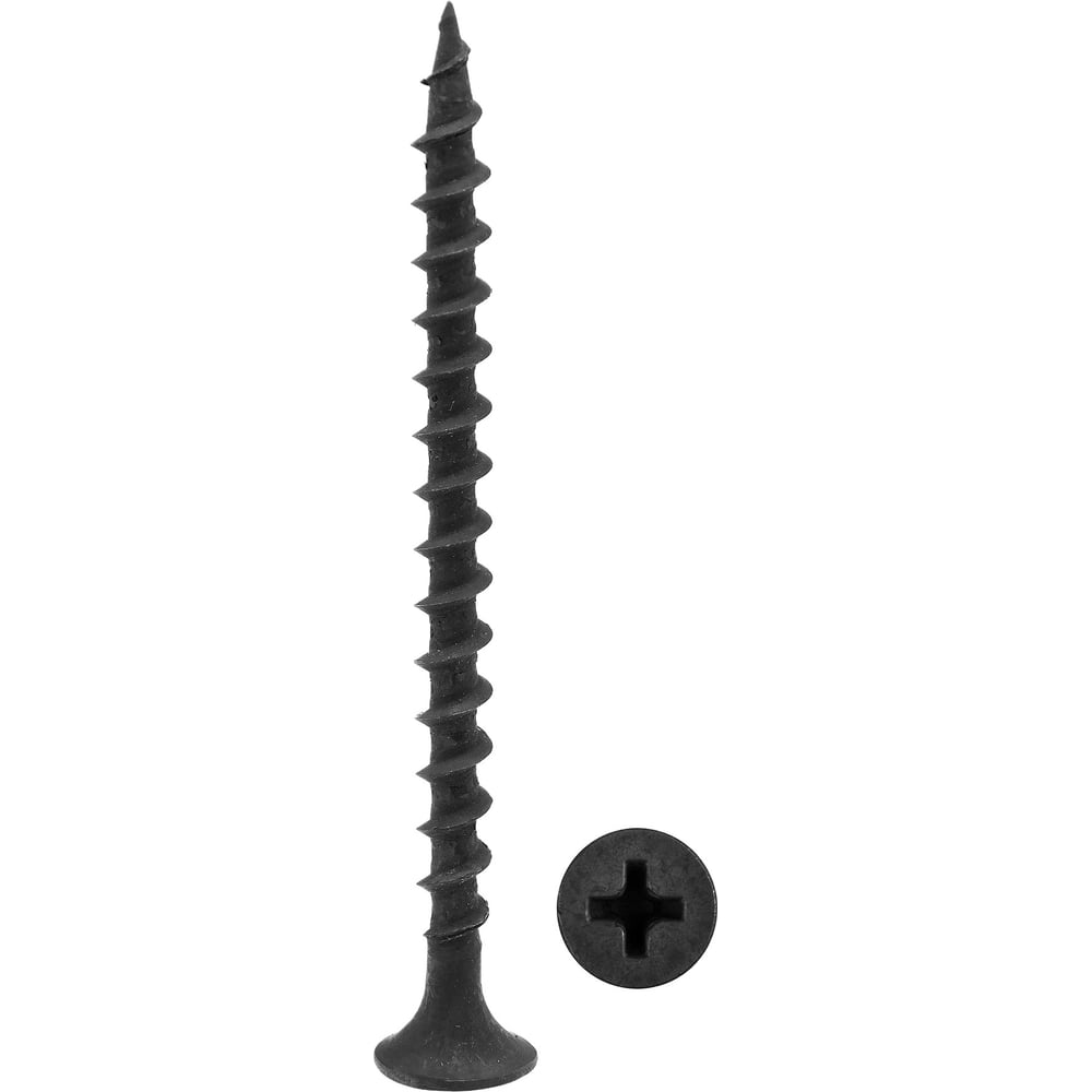Саморезы по дереву BOWT фосфатированные, 3.5x55 мм, 10 шт. D02445 ...