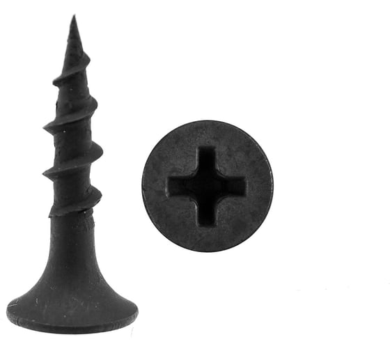 Саморезы по дереву BOWT фосфатированные, 3.5x19 мм, 50 шт. D02408 1