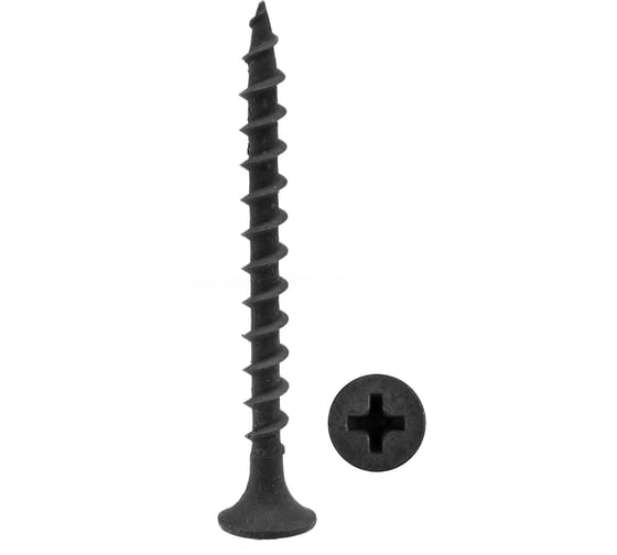 Саморезы по дереву BOWT фосфатированные, 3.5x41 мм, 10 шт. D02430 1