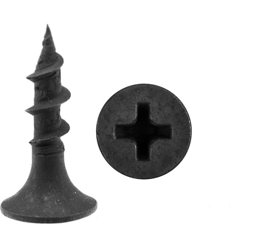Саморезы по дереву BOWT фосфатированные, 3.5x16 мм, 200 шт. D02404 1