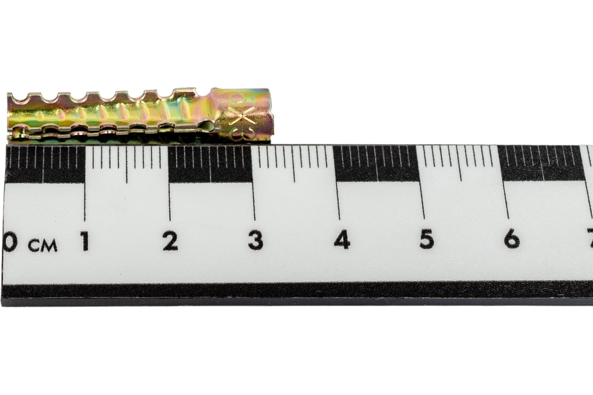 Металлический дюбель для газобетона МЕТИЗНЫЙ ДВОР 6x32, 100 шт ...