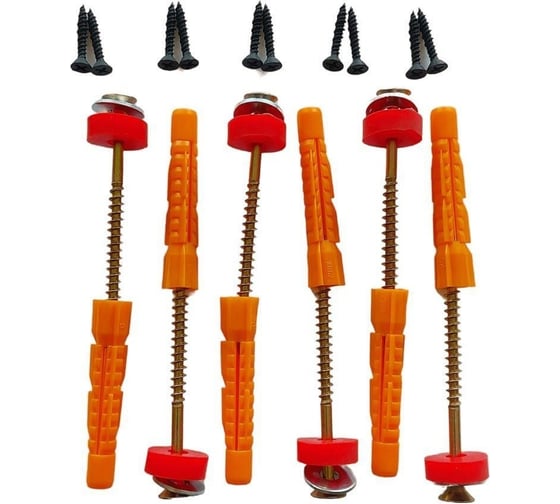 Крепления панели ZVUK-STOP 70, 6 комплектов ZS-70K 1