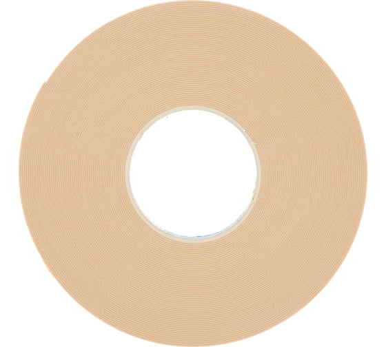 Двусторонняя лента FOLSEN 9мм х 25м x1мм, вспененный РЕ 030102509
