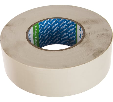 Тканевая лента FOLSEN Premium влагостойкая, 48мм x 50м, белая 053054850