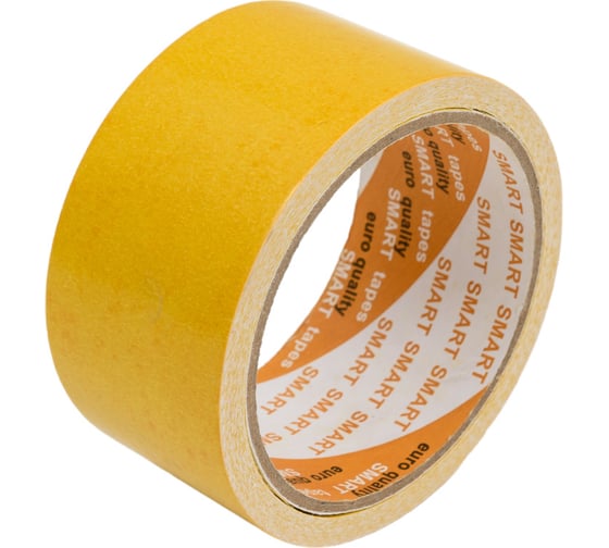 Двусторонняя лента на тканевой основе SMARTTAPES 50 мм, 10 м ТК501