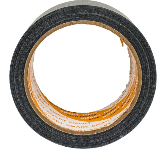 Хозяйственная армированная лента для труб SMARTTAPES ТПЛ 50 мм, 25 м, черная TP502В