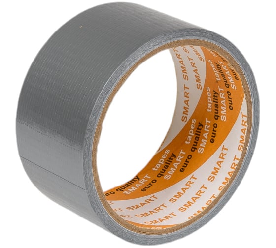 Хозяйственная армированная лента для труб SMARTTAPES ТПЛ 50 мм, 10 м, серая ТР501