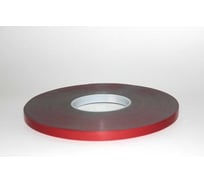 Акриловая двухсторонняя лента Акрилком М103 серая, 0.8 мм, 10 мм, 33 метра М103 10мм 33м