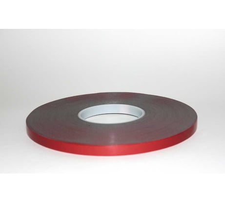 Акриловая двухсторонняя лента Акрилком М103 серая, 0.8 мм, 10 мм, 33 метра М103 10мм 33м