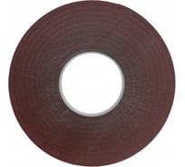 Акриловая двухсторонняя лента Акрилком М103 серая, 0.8 мм, 15 мм, 33 метра М103 15мм 33м