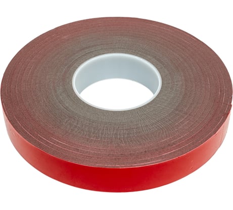 Акриловая двухсторонняя лента Акрилком М103 серая, 0.8 мм, 30 мм, 33 метра М103 30мм 33м