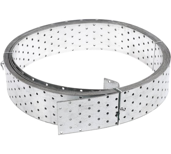 Перфорированная монтажная лента ТУНДРА krep LM80, 10 м 4313755 1