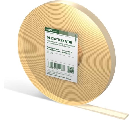 Двусторонний клеящий жгут из полиакрилата, эластичный, с высокой адгезией к основанию Delta tixx vdr 2206173