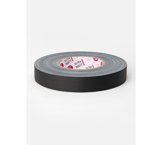 Клейкая лента DGTAPE ultraMATT - Гаффа тейп 25мм/50м - Черный UM25/50/B